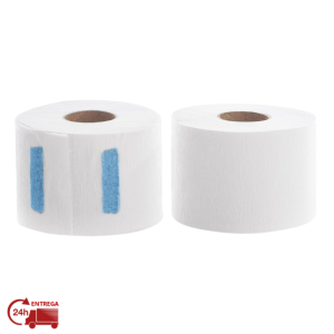 GOLA DESCARTÁVEL PESCOÇO BARBEARIA 5 ROLOS BRANCO