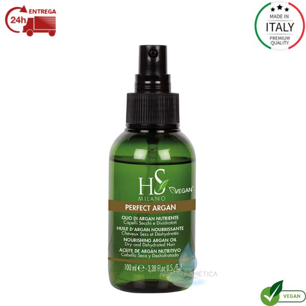 HS MILANO PERFECT ARGAN ÓLEO CABELOS SECOS 100 ML - Image 3