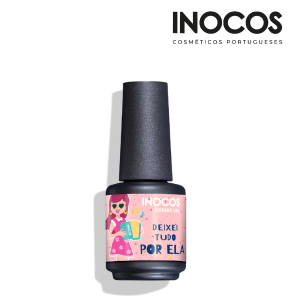 VERNIZ GEL INOCOS DEIXEI TUDO POR ELA, 15ML