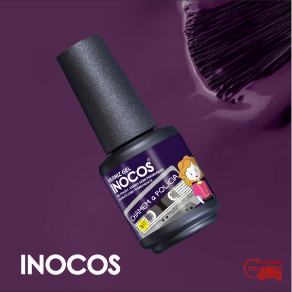 VERNIZ GEL INOCOS, CHAMEM A POLÍCIA, 15ML - Image 2