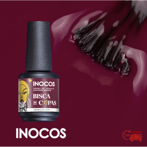 VERNIZ GEL INOCOS QH6 BISCA DE COPAS, 15ML