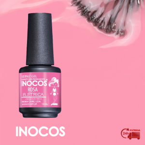 VERNIZ GEL INOCOS  MARIA ROSA ELÉTRICA, 15ML