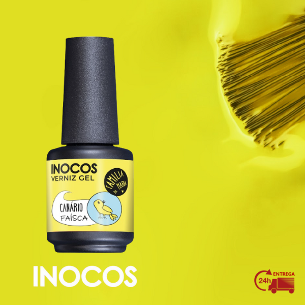 VERNIZ GEL INOCOS CANÁRIO FAÍSCA, 15ML - Image 2