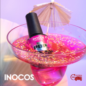 VERNIZ GEL INOCOS FESTIVAL VERÃO ROSA POP, 15ML