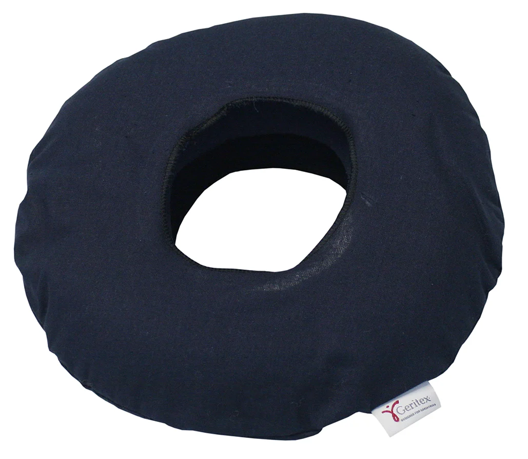 Geritex Mini Almofada Anti-Escara Algodão Redonda Com Furo